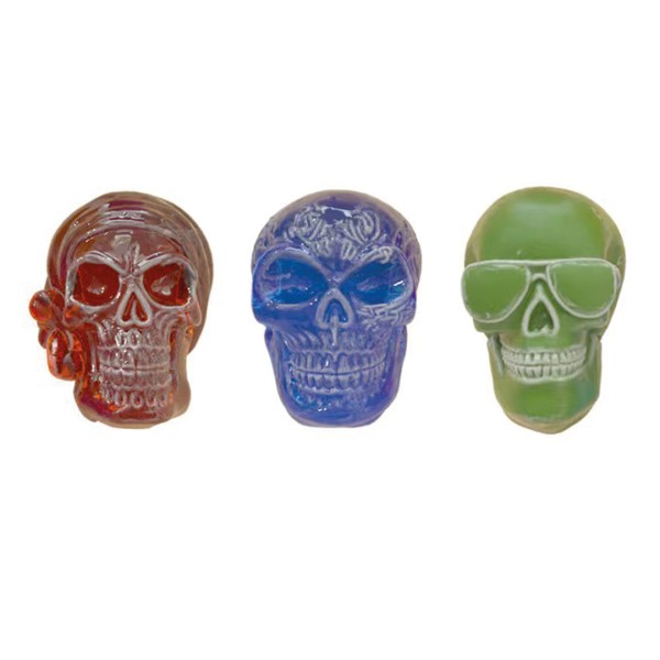 Epoksi Cadılar Bayramı Model Kuru Kafa Kafatası Kalıbı Silikon GT9551