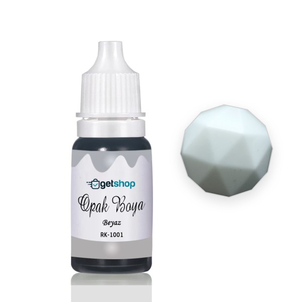 Epoksi Opak Boya Pigment Beyaz - 15ml