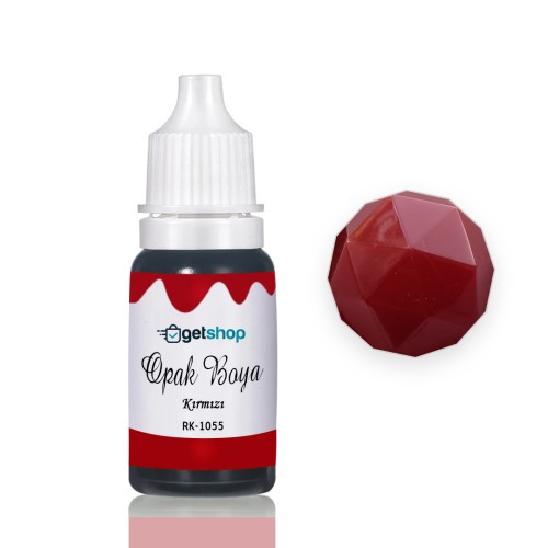 Epoksi Opak Pigment Boya Bayrak Kırmızı - 15ml