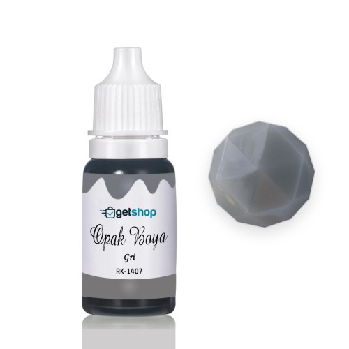 Epoksi Opak Pigment Boya Gri - 15ml