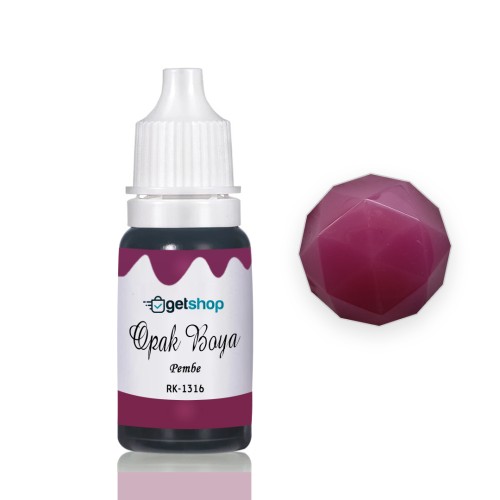 Epoksi Opak Pigment Boya Pembe - 15ml