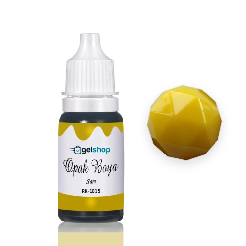 Epoksi Opak Pigment Boya Sarı - 15ml