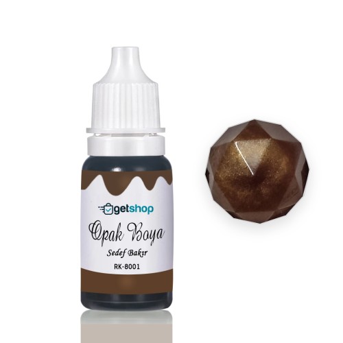 Epoksi Opak Pigment Boya Sedef Bakır - 15ml