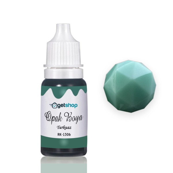 Epoksi Opak Pigment Boya Turkuaz - 15ml