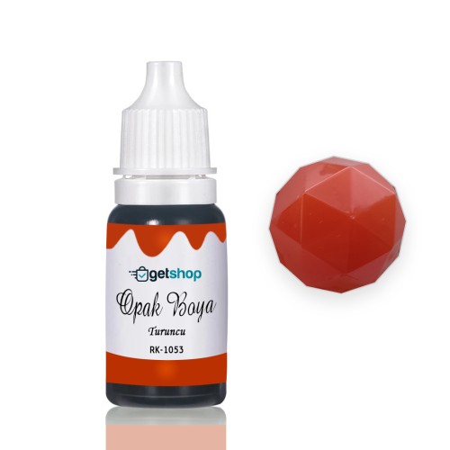 Epoksi Opak Pigment Boya Turuncu - 15ml