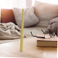 Poli Karbon Mum Kalıbı Şamdanlık Uzun Burgulu 31cm