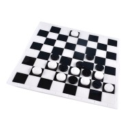 Epoksi Satranç Tahtası Kalıbı Silikon Orta Boy 18x18cm Taş Kalıbı Hediyeli