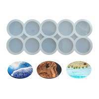 Epoksi Yuvarlak Anahtarlık Kalıbı Silikon Çoklu Anahtarlık Kalıbı Silikon 4x4cm Epoksi Yuvarlak Anahtarlık Kalıbı Silikon Çoklu Anahtarlık Kalıbı Silikon 4x4cm