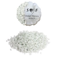 Epoksi Cam Kırığı Sedefli Beyaz - 1KG Epoksi Cam Kırığı Sedefli Beyaz - 1KG
