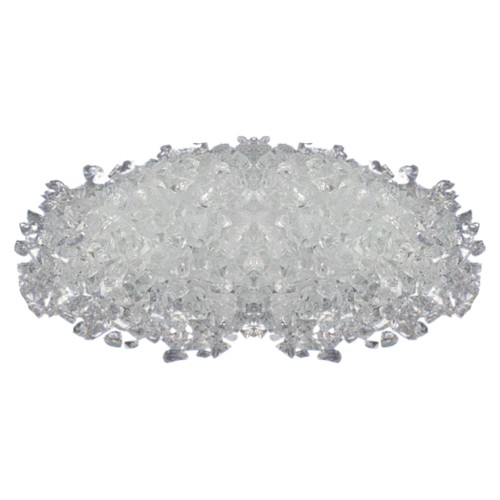 Epoksi Cam Kırığı Şeffaf Beyaz - 1KG