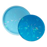 Epoksi Yuvarkak Bardak Altlığı Desenli Bardak Altı Hologram Kalıbı Silikon 8.5x8.5cm GT9487 Epoksi Yuvarkak Bardak Altlığı Desenli Bardak Altı Hologram Kalıbı Silikon 8.5x8.5cm GT9487