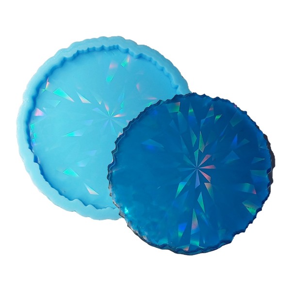 Epoksi Dalgalı Bardak Altlığı Desenli Bardak Altı Hologram Kalıbı Silikon 8.5x8.5cm GT9475 Epoksi Dalgalı Bardak Altlığı Desenli Bardak Altı Hologram Kalıbı Silikon 8.5x8.5cm GT9475