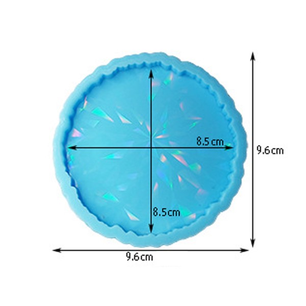 Epoksi Dalgalı Bardak Altlığı Desenli Bardak Altı Hologram Kalıbı Silikon 8.5x8.5cm GT9475 Epoksi Dalgalı Bardak Altlığı Desenli Bardak Altı Hologram Kalıbı Silikon 8.5x8.5cm GT9475