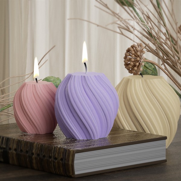 Epoksi Burgulu Mum Kalıbı Silindir Burgu Desenli Mum Kalıbı Taş Tozu Mumluk Kalıbı Silikon 7.2x7cm Epoksi Burgulu Mum Kalıbı Silindir Burgu Desenli Mum Kalıbı Taş Tozu Mumluk Kalıbı Silikon 7.2x7cm