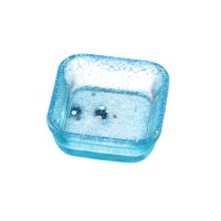 Epoksi Çerezlik Kalıbı Taş Tozu Çerezlik Kalıbı Kare Takı Kutusu Kalıbı Silikon 6.6x2.5cm