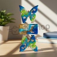 Epoksi Peçetelik Kalıbı Kelebek Desenli Peçetelik Kalıbı Silikon 9x9cm Epoksi Peçetelik Kalıbı Kelebek Desenli Peçetelik Kalıbı Silikon 9x9cm