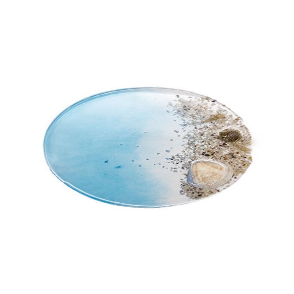 Epoksi Magnet Kalıbı Oval Magnet Kalıbı Silikon 9x6cm