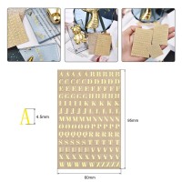 Epoksi Harf Sticker Çıkartmalı Sticker Harf Gold 45mm Epoksi Harf Sticker Çıkartmalı Sticker Harf Gold 45mm