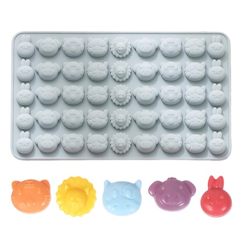 Epoksi Sugarcraft Şekerleme Jelibon Kalıbı Mini Hayvan Haribo Kalıbı - Damlalık Esans Hediyeli GT-219