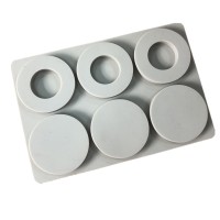Sabun Kalıbı Yuvarlak Daire İçi Boş Yuvarlak Sabun Kalıbı Silikon 6x6x1cm Sabun Kalıbı Yuvarlak Daire İçi Boş Yuvarlak Sabun Kalıbı Silikon 6x6x1cm