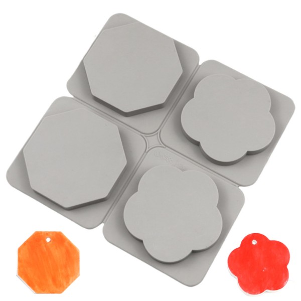 Sabun Kalıbı Sekizgen Papatya Sabun Kalıbı PapatyaTaş Tozu Kalıbı Silikon GT280