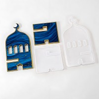 Epoksi Telefon Tutucu Ramazan Modeli Ayaklı Telefon Tutucu Kalıbı Silikon 18.8x9.4cm Epoksi Telefon Tutucu Ramazan Modeli Ayaklı Telefon Tutucu Kalıbı Silikon 18.8x9.4cm