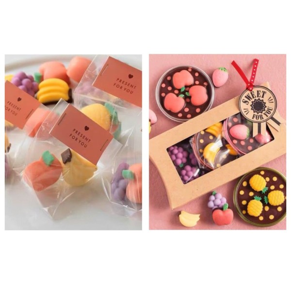 Epoksi Meyve Jelibon Kalıbı Meyve Haribo Kalıbı - Damlalık Esans Hediyeli