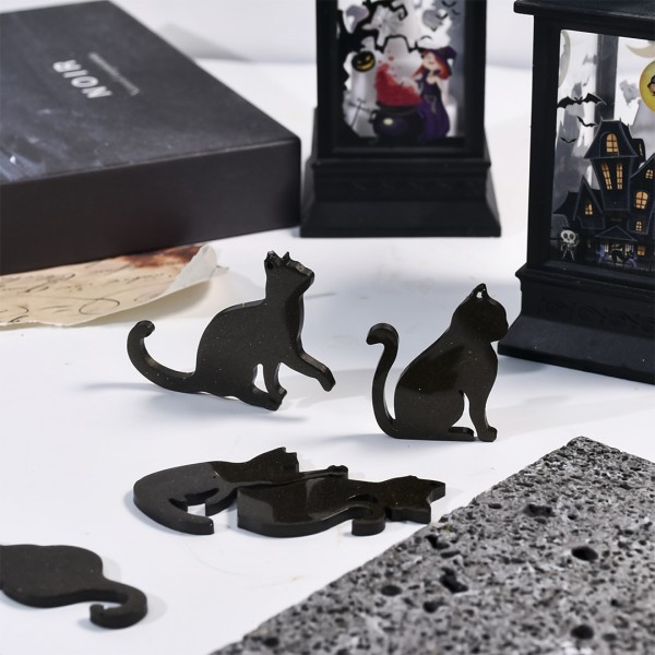 Epoksi Kedi Kalıbı Kedi Anahtarlık Kalıbı Kedicik Kalıbı Silikon GT9652