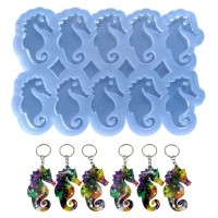 Epoksi Çoklu Deniz Atı Kalıbı Deniz Atı Anahtarlık Kalıbı Silikon 4.5x2.1cm Epoksi Çoklu Deniz Atı Kalıbı Deniz Atı Anahtarlık Kalıbı Silikon 4.5x2.1cm
