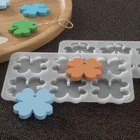 Epoksi Yonca Kalıbı Yonca Anahtarlık Kalıbı Kolye Yonca Kalıbı Silikon 4.3x4.3cm Epoksi Yonca Kalıbı Yonca Anahtarlık Kalıbı Kolye Yonca Kalıbı Silikon 4.3x4.3cm