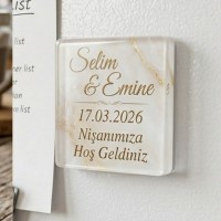 Epoksi Çoklu Kare Magnet Kalıbı Silikon 5x5cm