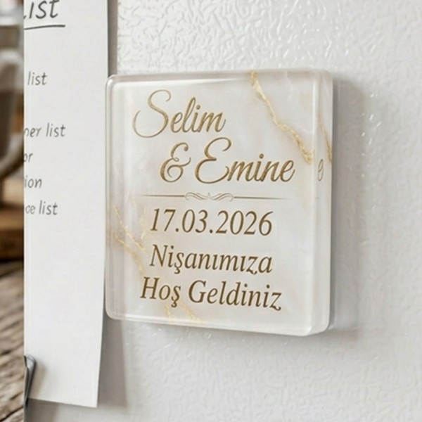 Epoksi Çoklu Kare Magnet Kalıbı Silikon 5x5cm