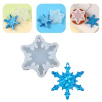 Epoksi Kar Tanesi Kalıbı Anahtarlık Kar Tanesi Kalıbı Silikon 5x5cm Epoksi Kar Tanesi Kalıbı Anahtarlık Kar Tanesi Kalıbı Silikon 5x5cm