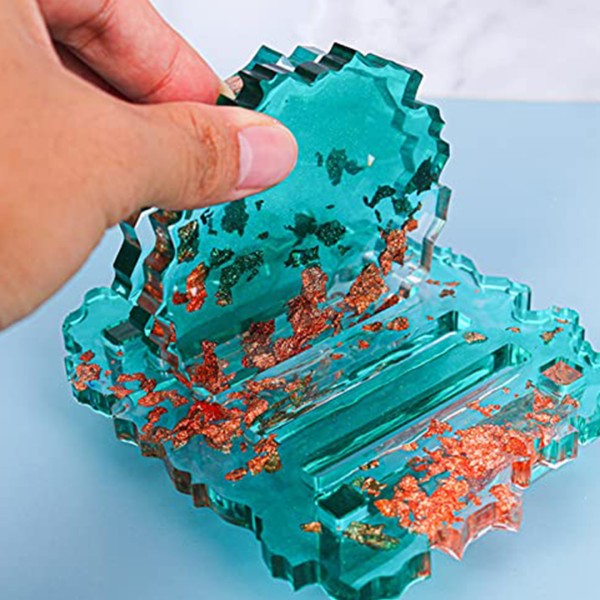 Epoksi Magnet Kalıbı Magnet Standı Magnet Tutucu Kalıbı Silikon 12x10cm