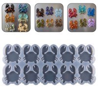 Epoksi Çoklu Akrep Magnet Kalıbı Silikon Taş Tozu Kalıbı 8.1x7.6cm