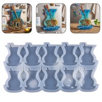 Epoksi Çoklu Çay Bardağı Magnet Kalıbı Silikon 8.4x6.5cm Epoksi Çoklu Çay Bardağı Magnet Kalıbı Silikon 8.4x6.5cm