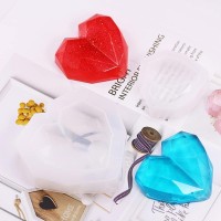 Epoksi Kalp Kalıbı Kristal Kesim Obje Kalıbı Silikon 5.7x5.7x1.5cm Epoksi Kalp Kalıbı Kristal Kesim Obje Kalıbı Silikon 5.7x5.7x1.5cm