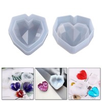 Epoksi Kalp Kalıbı Kristal Kesim Obje Kalıbı Silikon 5.7x5.7x1.5cm Epoksi Kalp Kalıbı Kristal Kesim Obje Kalıbı Silikon 5.7x5.7x1.5cm