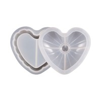 Epoksi Kalp Takı Kutusu Kalp Mücevher Takı Kutusu Kalıbı Silikon 8.7x7.7x6cm Epoksi Kalp Takı Kutusu Kalp Mücevher Takı Kutusu Kalıbı Silikon 8.7x7.7x6cm