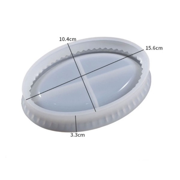 Epoksi Sabunluk Kalıbı Oval Sabunluk Kalıbı Taş Tozu Kalıbı 15.6x10.4x3.3cm Epoksi Sabunluk Kalıbı Oval Sabunluk Kalıbı Taş Tozu Kalıbı 15.6x10.4x3.3cm