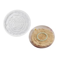 Epoksi Bardak Altı Kabartmalı Gül Desenli Bardak Altlığı Taş Tozu Kalıbı 12.8x12.5x1.3cm Epoksi Bardak Altı Kabartmalı Gül Desenli Bardak Altlığı Taş Tozu Kalıbı 12.8x12.5x1.3cm