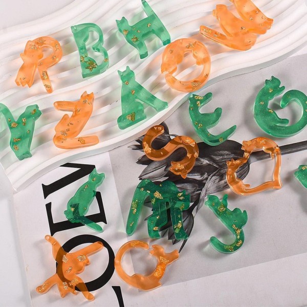 Epoksi Harf Kalıbı Kedi Temalı Alfabe Kalıbı Harf Anahtarlık Kalıbı 4.5cm Epoksi Harf Kalıbı Kedi Temalı Alfabe Kalıbı Harf Anahtarlık Kalıbı 4.5cm