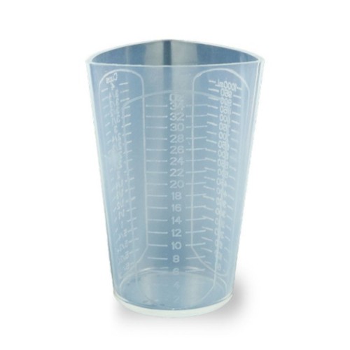 Epoksi Beaker Karıştırma Kabı Silikon Kokulu Taş Tozu Karıştırma Kabı Silikon 1000ML