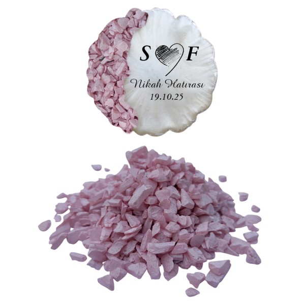 Epoksi Cam Kırığı Mat Açık Pembe - 1KG