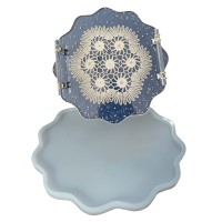 Epoksi Güneş Tepsi Kalıbı Silikon 33cm EM410 Epoksi Güneş Tepsi Kalıbı Silikon 33cm EM410