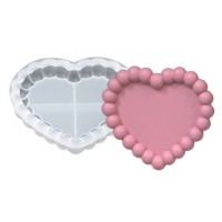 Epoksi Sunumluk Kalp Bubble Model Tabak Kalıbı Beton Taş Tozu Tabak Kalıbı Silikon 12.5x13.8cm Epoksi Sunumluk Kalp Bubble Model Tabak Kalıbı Beton Taş Tozu Tabak Kalıbı Silikon 12.5x13.8cm