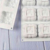Epoksi 3D Bulut Dekorasyon Mum Kalıbı Silikon Kalıbı GT1345 Epoksi 3D Bulut Dekorasyon Mum Kalıbı Silikon Kalıbı GT1345