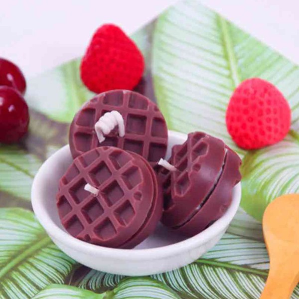 Mini Waffle Pişirme Yuvarlak Bisküvi Çikolata Kafes Bisküvi Silikon Kalıbı GT8098 Mini Waffle Pişirme Yuvarlak Bisküvi Çikolata Kafes Bisküvi Silikon Kalıbı GT8098