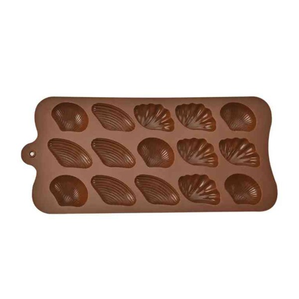Çikolata Kalıbı Pişirme Kek Kalıbı Deniz Kabuğu Silikon Kalıbı
