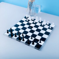Epoksi Satranç Tahtası Kalıbı Silikon Büyük Boy 26x26x1cm